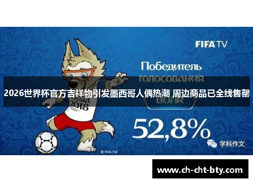 2026世界杯官方吉祥物引发墨西哥人偶热潮 周边商品已全线售罄